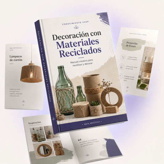 Decoracion con Materiales Reciclados